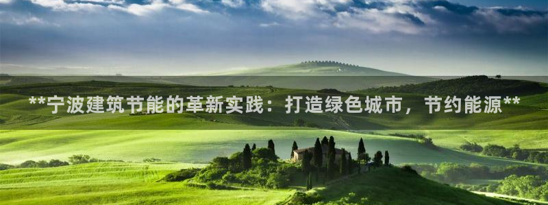 e尊国际可靠吗：**宁波建筑节能的革新实践：打造绿色城市，节约能源**