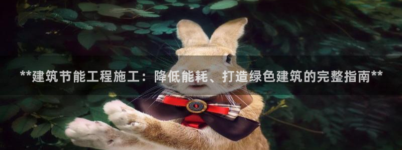 e尊国际地址：**建筑节能工程施工：降低能耗、打造绿色建筑的完整指南**