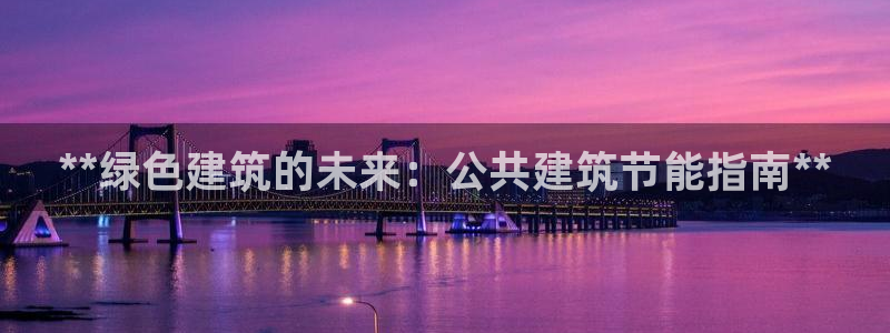 e尊国际地址：**绿色建筑的未来：公共建筑节能指南**