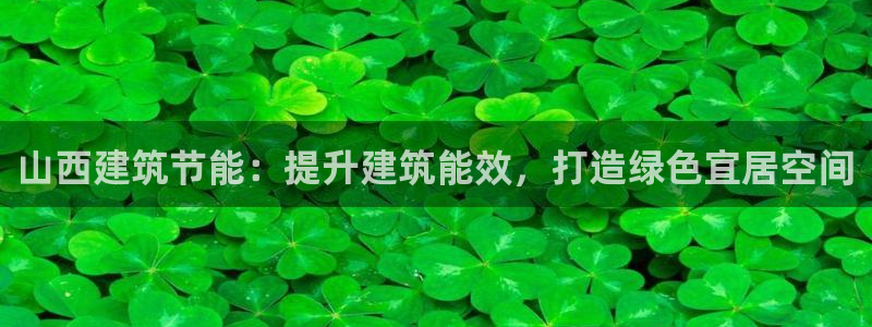 e尊国际官网：山西建筑节能：提升建筑能效，打造绿色宜居空间