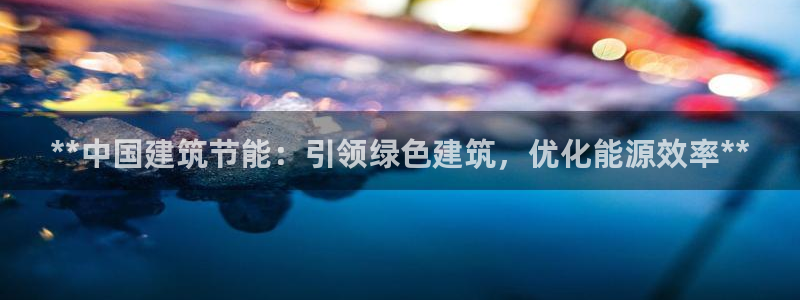 e尊国际客户端：**中国建筑节能：引领绿色建筑，优化能源效率**