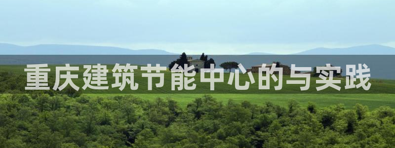 e尊国际app：重庆建筑节能中心的与实践