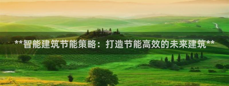 e尊国际官方网站：**智能建筑节能策略：打造节能高效的未来建筑**