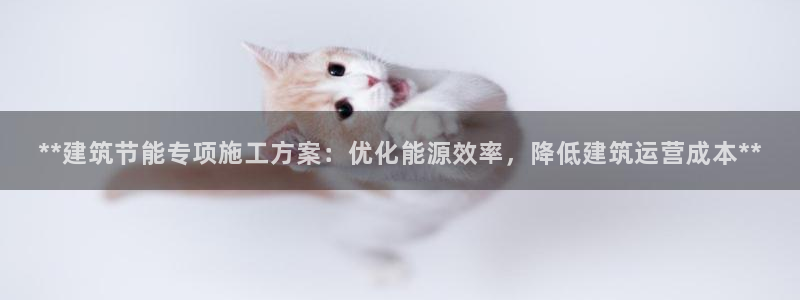 e尊国际客户端下载：**建筑节能专项施工方案：优化能源效率，降低建筑运营成本**
