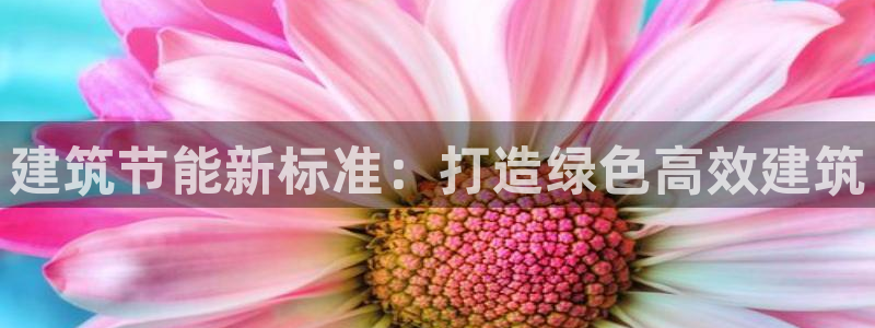 e尊国际官方网站：建筑节能新标准：打造绿色高效建筑