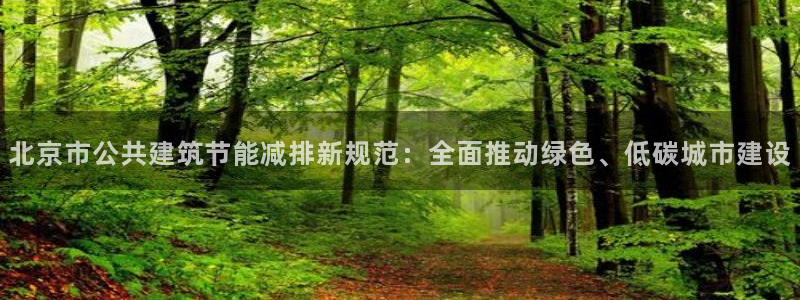 e尊国际官网·网址：北京市公共建筑节能减排新规范：全面推动绿色、低碳城市建设