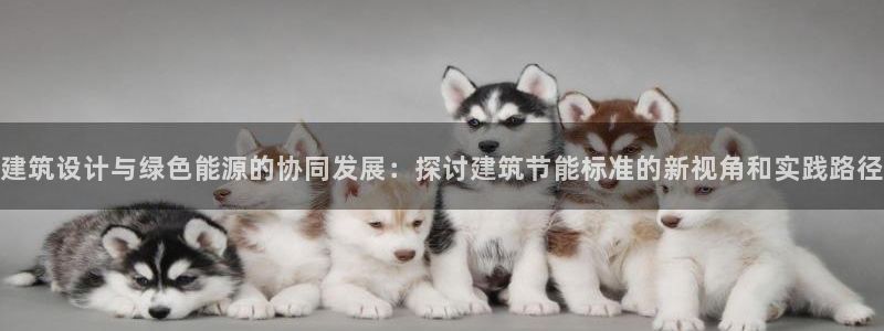 E尊国际网站：建筑设计与绿色能源的协同发展：探讨建筑节能标准的新视角和实践路径