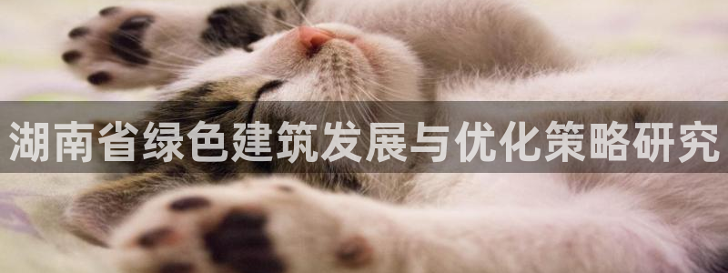 e尊电竞：湖南省绿色建筑发展与优化策略研究